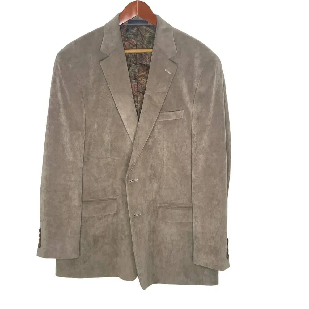 Lauren Ralph Lauren Mens Corduroy Blazer Jacket 44R